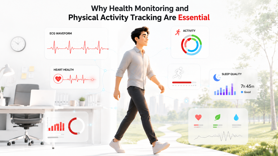 Why Health Monitoring and Physical Activity Tracking Are Essential for a Healthier Life
