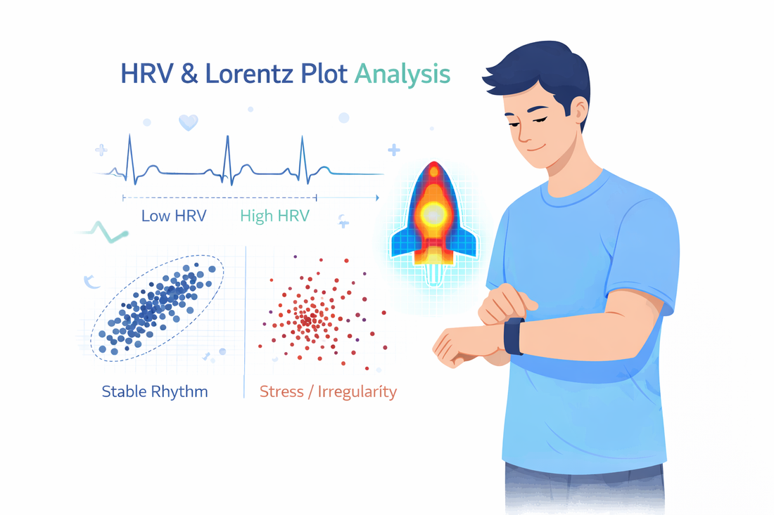 HRV & Lorentz Analysis for heart health