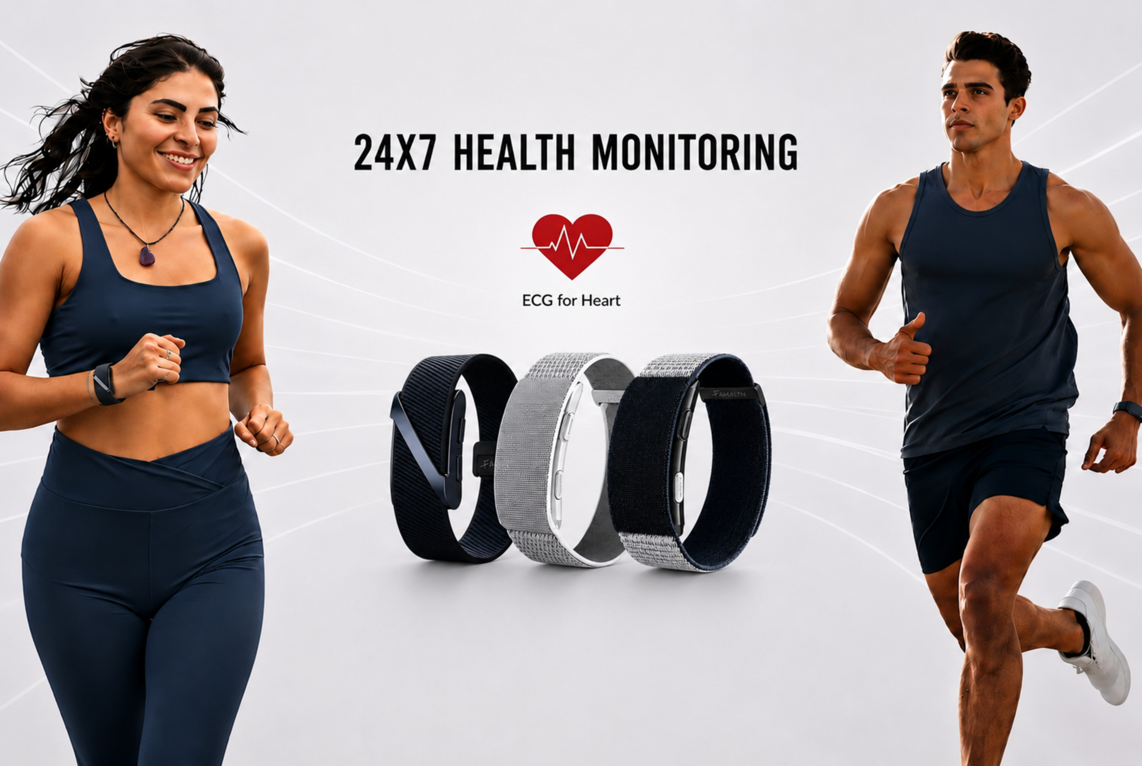 VITRO and VANTA FITBAND S with ECG for health monitoring and physical tracking