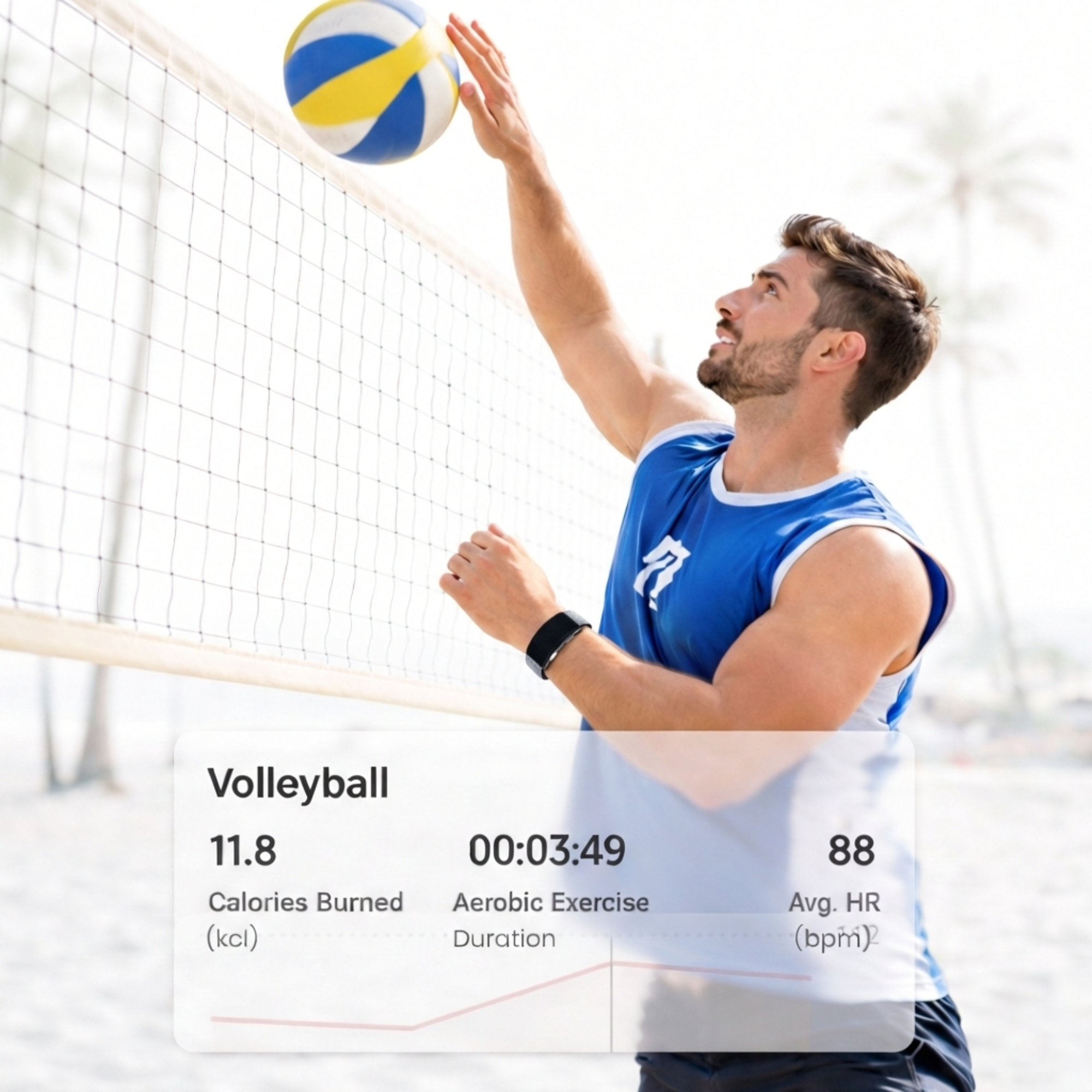 VITRO FITBAND with multi sports mode to monitor health & performance