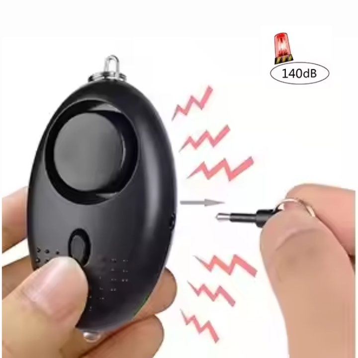 Self Defence Alarm Keychain - 140 dB Emergency Siren